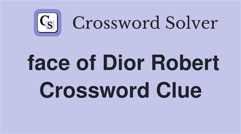 Dior style Crossword Clue: 1 Answer with 5 Letters